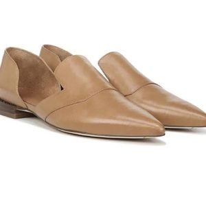 NWOT Franco Sarto Toby in Saddle Flat Loafers - d'Orsay silhouette